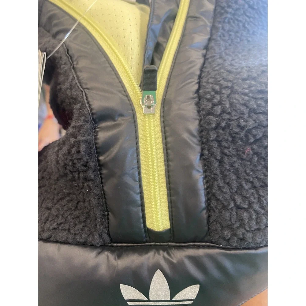 Adidas Metropolitan‎ Colab HD Sz L Large Black Yellow Skate Sk8 Pullover $150